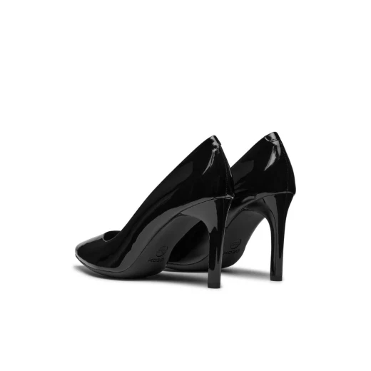 Geox Faviola Woman Court Shoes Black Patent Leather Stiletto Heel Comfortable Breathable 41 Ideal for Office Meetings and Drinks D828UC.00066.C9999 - Faviola - Image 6