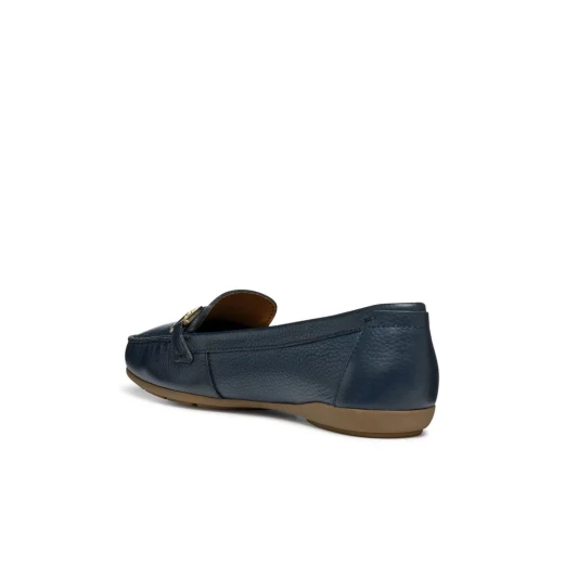 حذاء لوفر نسائي من أنيتاه، أزرق كحلي، جلد مدبوغ، حذاء كاجوال، مقاس 37 - جيوكس - Image 13