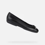 Geox Annytah Women's Ballet Flats Black Leather Size 36 Everyday Comfort - Geox