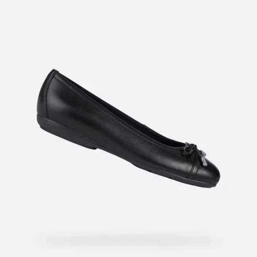 Geox Annytah Women's Ballet Flats Black Leather Size 36 Everyday Comfort Geox Annytah Women's Ballet Flats Black Leather Size 36 Everyday Comfort
