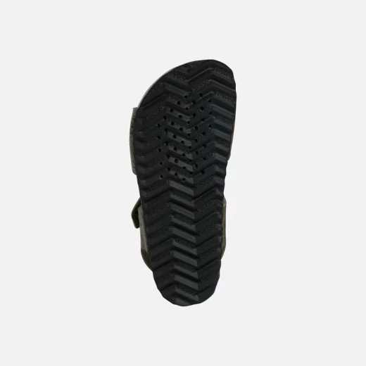 Geox Ghita Boy Military Sandals Army Green Black Leather 32 Summer Sandals for Boys Breathable Comfortable Lightweight Easy Match Summertime Outfits Leisurewear J028LB.00004.C0498 - Geox - Image 6