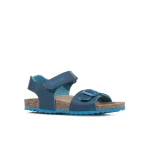 Geox Ghita Boy Sandals Blue 38 Lightweight Comfortable Summer Shoes for Kids Leather Effect Material Adventure Ready Perfect for Summer Days - Geox