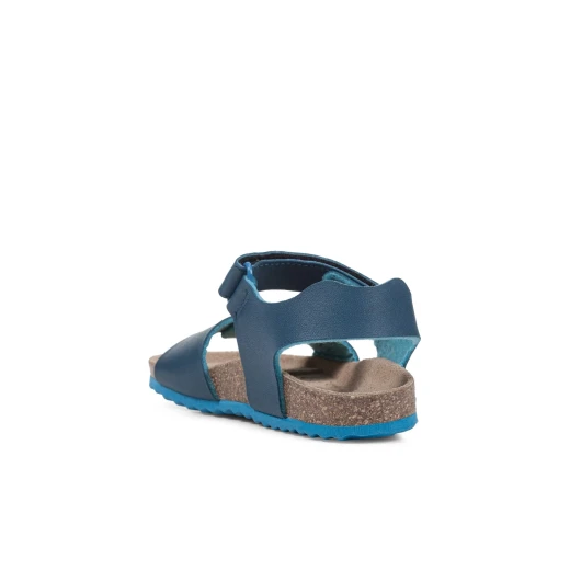 Geox Ghita Boy Sandals Blue 35 Lightweight Summer Footwear for Boys Durable Leather Effect Material Easy to Wear Comfortable for Everyday Adventures 1 Pair - Geox - Image 5
