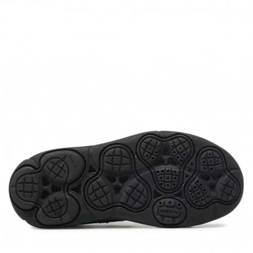 Geox NEBCUP BOY Black Sneakers Size 28 for Boys with Breathable Respira Technology and Durable Leather Insoles for Everyday Comfort. Fast Delivery and Easy Exchange. - Geox - Image 4