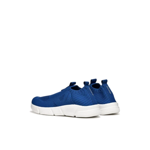 Geox Aril Boy Sneakers Size 29 Avio Blue Knitted Fabric Lightweight Sporty Design Comfortable and Flexible Breathable Outer Sole Easy Slip On Style Ideal for Active Kids - Geox - Image 8