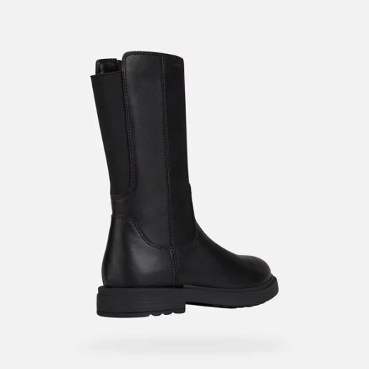 حذاء جيوكس إكلير للبنات أسود جلد صناعي مقاس 29 للارتداء اليومي - جيوكس - Image 4