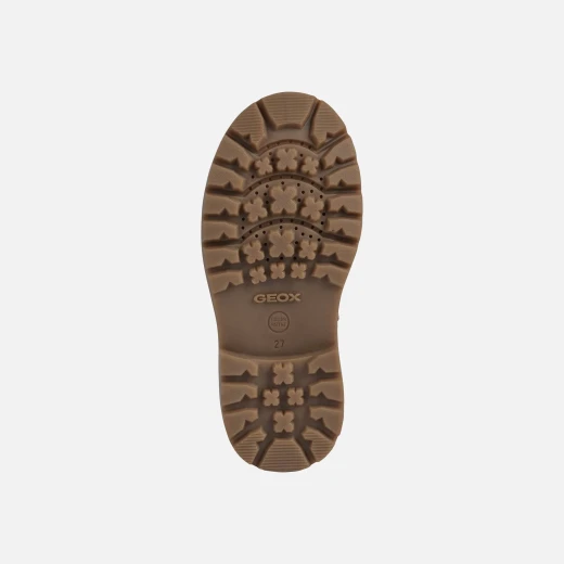 Geox Shaylax Boy Junior Ankle Boots Camel Nubuck Leather Upper 35 Features Timeless Design & Breathability, Everyday Wear, Classic Lug Sole, Easy Exchange in Stores - Geox - Image 6
