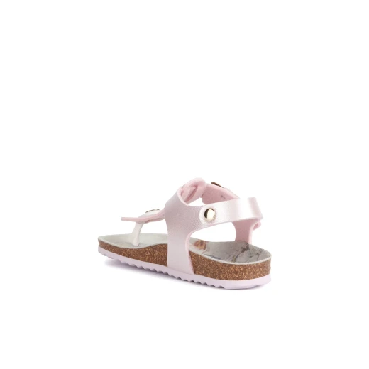 Geox Adriel Girl's Sandals Pink Size 34 Featuring Floral Footbed Detailing, Comfortable and Lightweight Pearlescent Material, Perfect for Summertime Looks, Item Code J258MB - Geox - Image 5