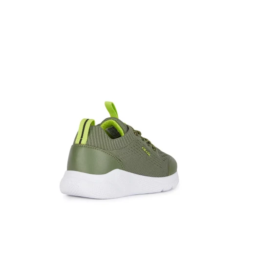 ARIL GIRL Military Style Sneakers for Girls Size 34 Knitted Fabric Comfortable Lightweight Casual Design Everyday Wear Fast Delivery Easy Exchange at GEOX/JOR Stores - Geox - Image 4