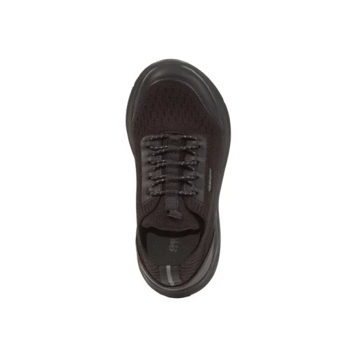 Sprintye Boy's Lightweight Sneaker in Black, Size 34. Breathable Knitted Fabric for Everyday Comfort and Casual Style - Geox - Image 4