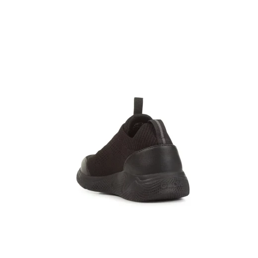 Sprintye Boy's Lightweight Knitted Sneakers Black: Casual Comfort for Young Feet. Durable Outsole, Stylish Design, Perfect for Everyday Wear. Size 28 - Geox - Image 8