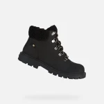 Geox Shaylax Boy Junior Ankle Boots Water Repellent Black Size 28 - Geox