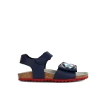 Geox Ghita Boy Sandals Navy Size 30 Lightweight Summer Shoes for Boys with Riptape Closure, Leather Effect Material, Comfortable and Ideal for Holiday and Everyday Wear - Geox