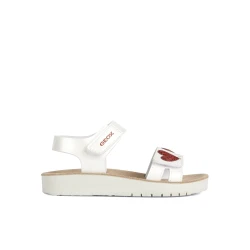 Costarei Girl Sandals White 36 Breathable Cushioned Adjustable