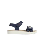 Costarei Girl Sandals Navy 35 Breathable Cushioned Adjustable - Geox