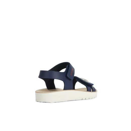 Costarei Girl Sandals Navy 34 Breathable Cushioned Adjustable - Geox - Image 5