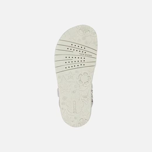 Geox Costarei Girl's Mickey Mouse Open Toe Sandals White 35 Featuring Lightweight, Anatomic Design with Adjustable Rip-Tape Strap for Summer Wear. Item Code J35EAG.000BC.C0404 - Geox - Image 6