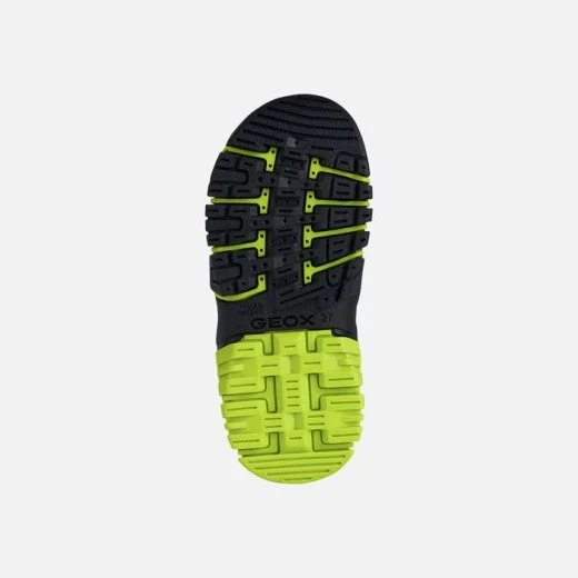 Geox Dynomaix Boy Sandals Navy Lime Green 36 Closed Toe Outdoor - Geox - Image 6