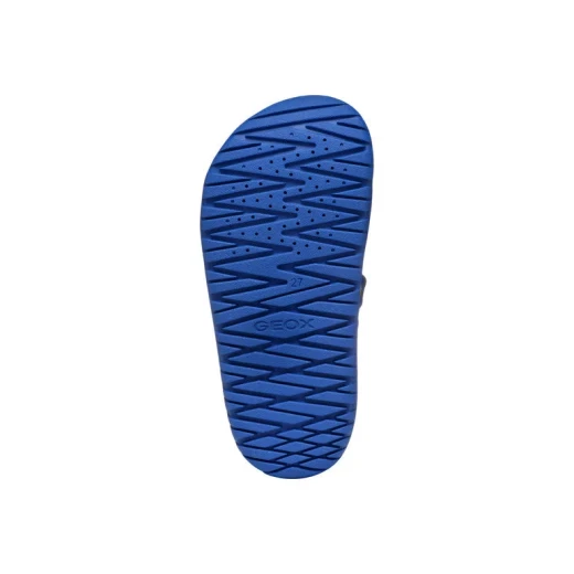 FUSBETTO Boy's Open Toe Sandals Royal Blue Lightweight Summer Shoes for Boys Size 28 Perfect for Outdoor Play Durable Leather Effect Material Comfortable and Stylish - Geox - Image 10