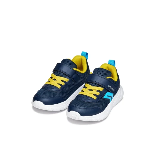 Geox Sprintye Boy's Navy Sneakers Lightweight Breathable Cushioned Running Shoes for Boys Sizes Available 33, Flexible Design, Ideal for Sports & Leisure Activities, Modern Style - Sprintye boy - Image 7