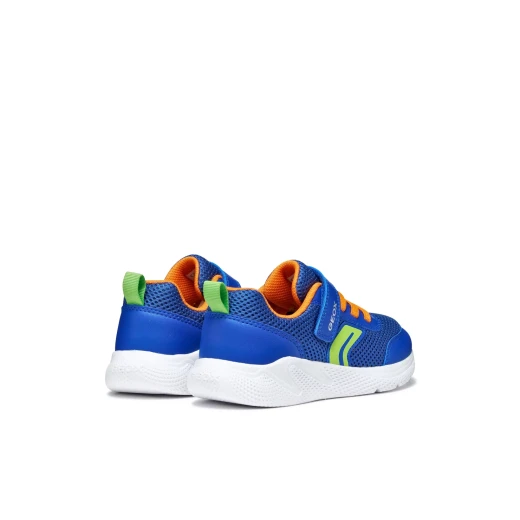 Geox Sprintye Boy's Athletic Sneakers Royal Blue 38 Lightweight Flexible Cushioned Running Style Shoes for Boys Mesh and Leather Effect Upper Ideal for Sports and Leisure 158 chars - Geox - Image 8
