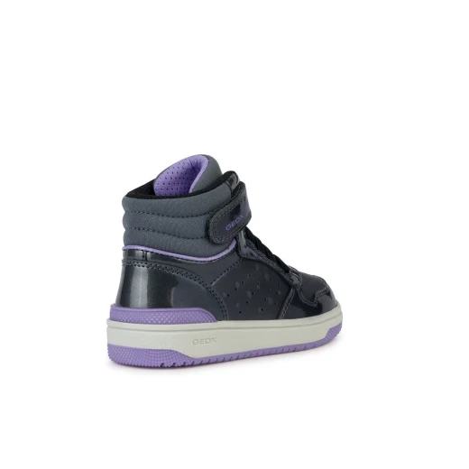 Geox WASHIBA Girl Silver Sneakers for Girls, Comfortable and Stylish Footwear, Size 34, Featuring Fast Delivery and Easy Exchange at GEOX/JOR Stores - Geox - Image 5