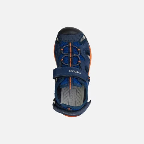 BOREALIS Boy's Closed Toe Sandals Royal Blue 28 Outdoor Summer Shoes - Geox - Image 6