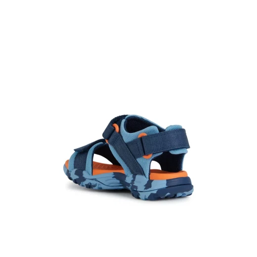 Geox Borealis Boy Sandals Light Blue 33 Breathable Mesh Fabric - Geox - Image 4
