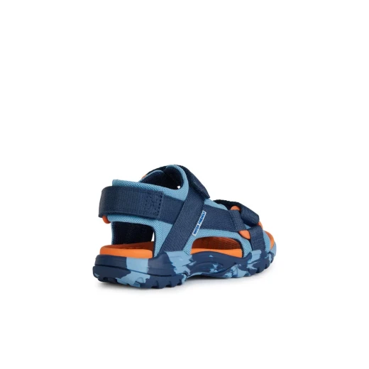 Geox Borealis Boy Sandals Light Blue 36 Breathable Mesh Fabric - Geox - Image 5