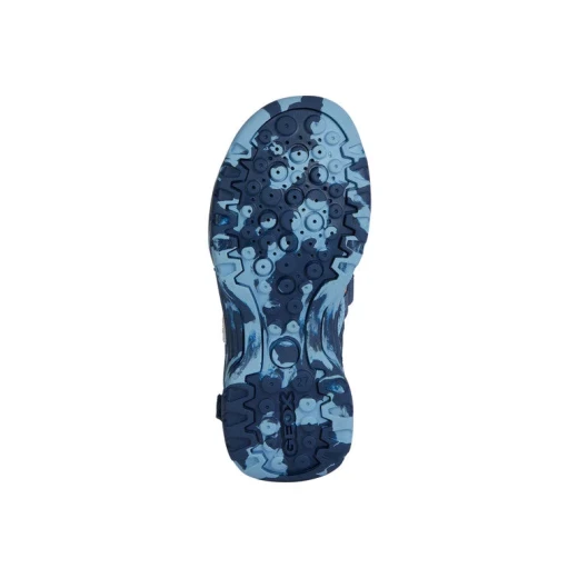 Geox Borealis Boy Sandals Light Blue 33 Breathable Mesh Fabric - Geox - Image 6