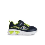 Geox Assister Boy Sneakers Navy Mesh Lightweight Running Shoes Size 35 - Geox