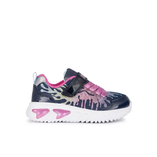 Geox Assister Girl Sneakers Navy 35 Running Style Breathable Shoes - Geox - Image 2