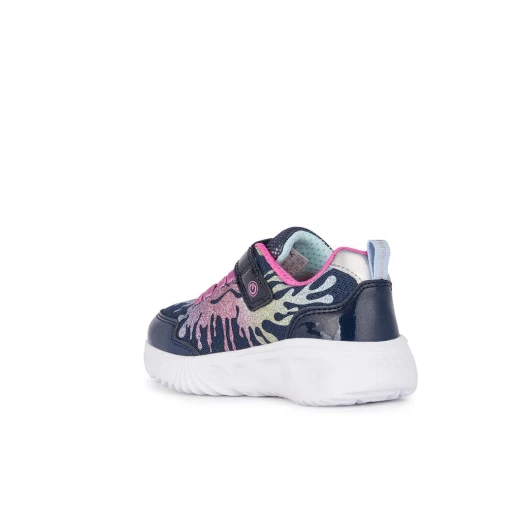 Geox Assister Girl Sneakers Navy 34 Breathable Running Shoes - Geox - Image 4