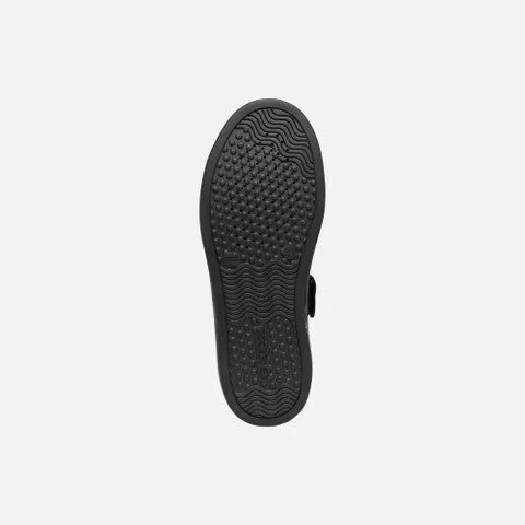 Nashik Boy's Low Cut Sneakers Black Crafted From Supple Nappa and Canvas Comfortable Lightweight Design Ideal for Walking Around Town Available in Size 29 Boys Footwear - Geox - Image 5
