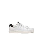 NASHIK Boy's Low Cut Sneakers White Canvas 28 Casual Shoes Lightweight Breathable Nappa Leather and Canvas Upper Comfortable for Walking Around Town - Geox