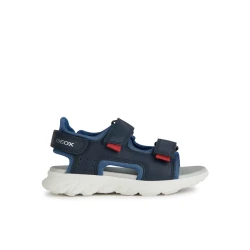 Geox Airadyum Boy Sandals Navy 31 Riptape Fastening Lightweight