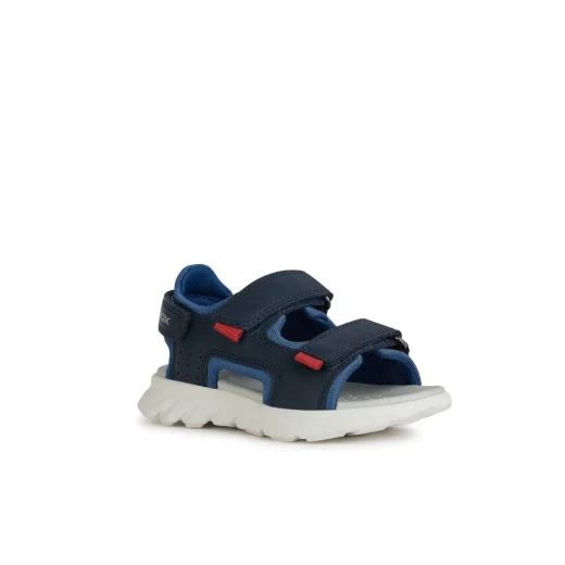 Geox Airadyum Boy Sandals Navy 36 Lightweight Riptape Fastening - Geox - Image 3