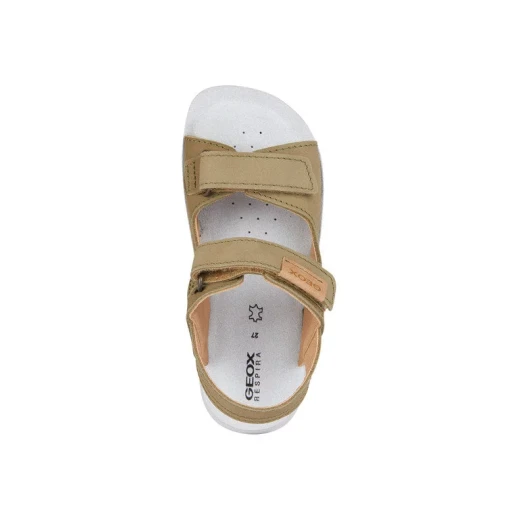 Geox Lightfloppy Boy Pistachio Sandals Size 33 Sporty Casual Nubuck Adjustable Riptape Closure Lightweight Cushioned Anatomic Sole Fast Delivery Easy Exchange - Floppy boy - Image 6