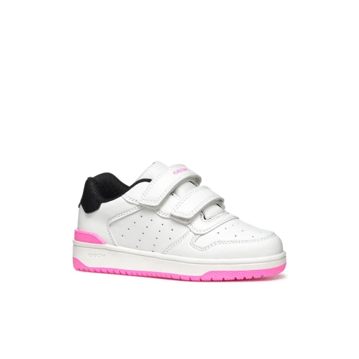 Washiba Girl Low Cut Basketball Sneakers White 35 Double Riptape Closure - Image 13
