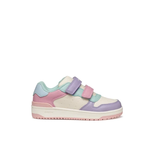 Washiba Girl Low Cut Basketball Sneakers Pink 33, Featuring Breathable Leather Effect Material and Double Riptape Closure, Perfect for Girls Athleisurewear Comfort and Style Washiba Girl Low Cut Basketball Sneakers Pink 33, Featuring Breathable Leather Effect Material and Double Riptape Closure, Perfect for Girls Athleisurewear Comfort and Style