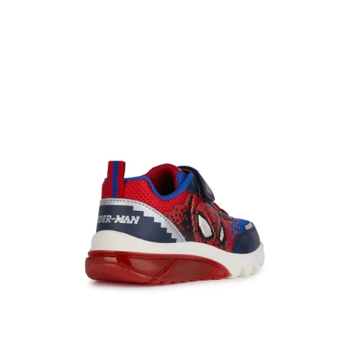 Geox Ciberdron Boy Navy Sneakers with Spider Man Design 37 Breathable Mesh and Printed Leather Effect Material with Built in Lights Fast Delivery and Easy Exchange - Geox - Image 5
