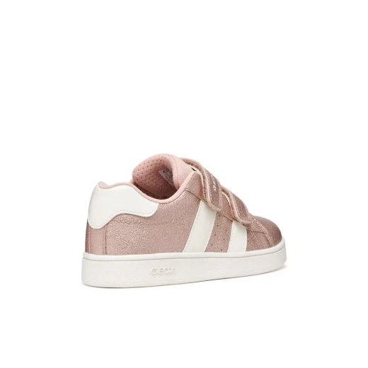 Geox Eclyper Girl's Sneakers Rose Glitter Leather Effect Upper 36 – Stylish and Durable Footwear for Girls, Perfect for School and Everyday Wear, Featuring a Gripping Sole - Geox - Image 6