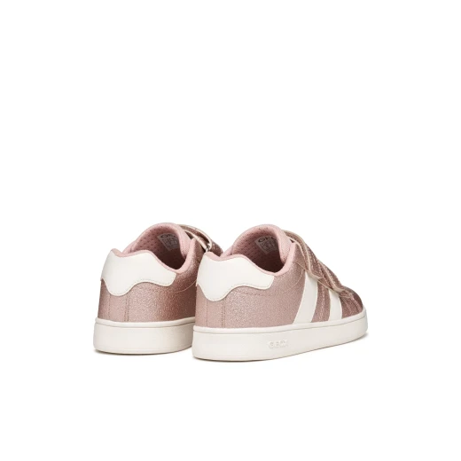 Geox Eclyper Girl Sneakers Rose Glitter Design Size 28 School Shoes for Girls with Leather Inserts and Gripping Sole Ideal for Everyday Wear and Activities - Geox - Image 8