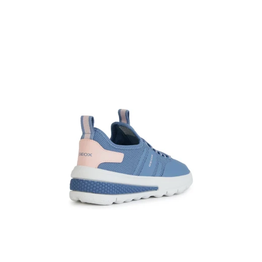 Geox Activart Girl Slip On Sneakers Sky Blue 34: Lightweight, Comfortable, and Stylish Athleisure Footwear for Girls with a Protective TPU Upper - Geox - Image 4