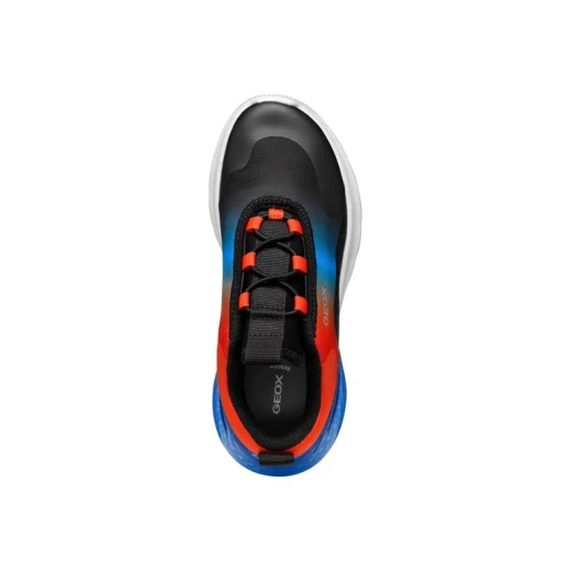 Activart Illuminus Boy's Low Cut Sneakers Black Featuring LED Lights Size 37 Lightweight and Flexible Cushioning Design for Active Kids - Geox - Image 4