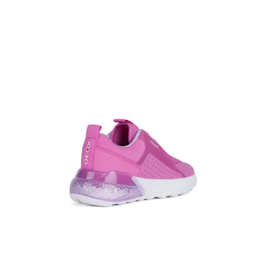 Geox Activart Illuminus Girl Fuchsia Sneakers 38 with LED Lights - Geox - Image 6