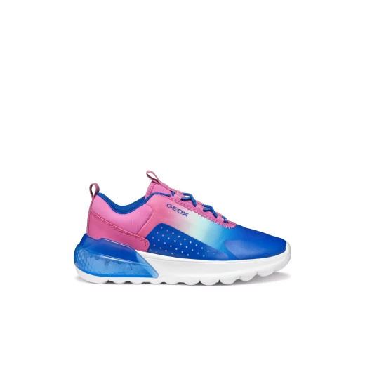 Activart Illuminus Girl's Sneakers Fuchsia Pink Size 29 Featuring LED Lights and Lightweight Design Printed Mesh Upper Cushioned and Flexible Athletic Shoes for Active Girls - Geox - Image 12