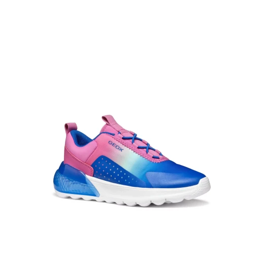 Activart Illuminus Girl's Sneakers Fuchsia Pink Size 29 Featuring LED Lights and Lightweight Design Printed Mesh Upper Cushioned and Flexible Athletic Shoes for Active Girls - Geox - Image 14