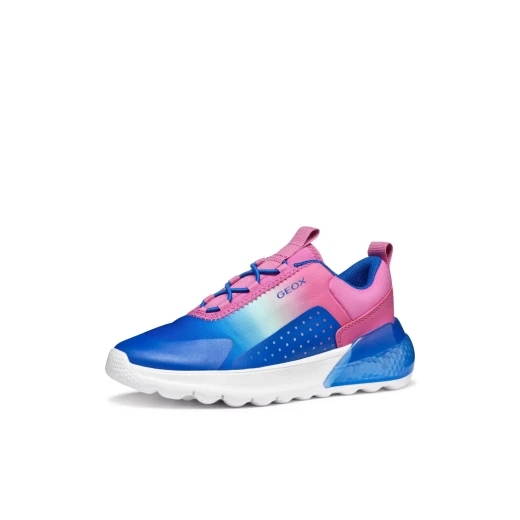 Activart Illuminus Girl's Sneakers Fuchsia Pink Size 29 Featuring LED Lights and Lightweight Design Printed Mesh Upper Cushioned and Flexible Athletic Shoes for Active Girls - Geox - Image 15