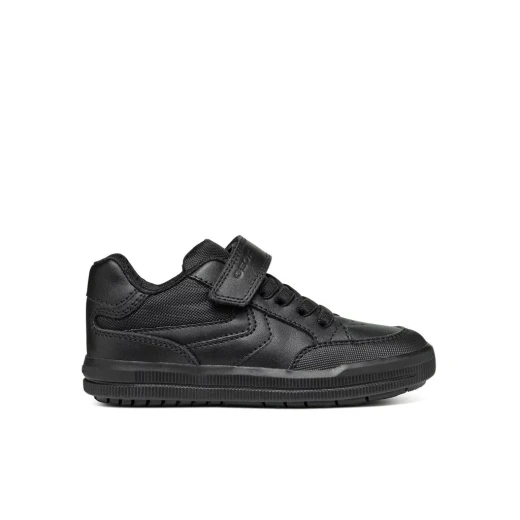 Arzach Boy Sneakers Black 28, Lightweight Breathable Shoes for Boys - Geox - Image 2